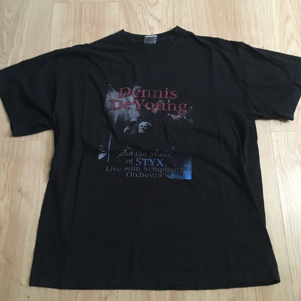Dennis DeYoung styx 2006 tour t shirt